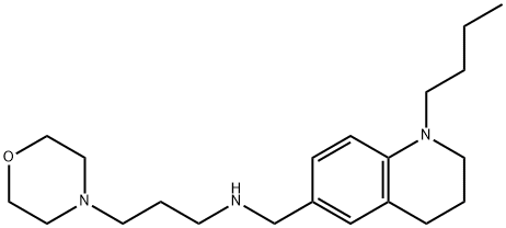 N-[(1-butyl-1,2,3,4-tetrahydroquinolin-6-yl)methyl]-3-morpholin-4-ylpropan-1-amine Structure