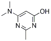 6-(Dimethylamino)-2-methyl-4-pyrimidinol Structure