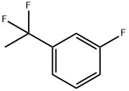 1-(1,1-ジフルオロエチル)-3-フルオロベンゼン 化学構造式