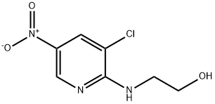 2-[(3-Chloro-5-nitro-2-pyridinyl)amino]-1-ethanol Structure