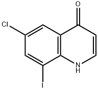6-Chloro-8-iodo-4(1H)-quinolinone Structure
