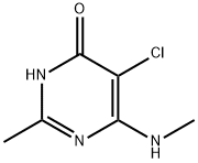 5-Chloro-2-methyl-6-(methylamino)-4-pyrimidinol|5-氯-2-甲基-6-(甲基氨基)嘧啶-4(3H)-酮