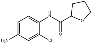 N-(4-Amino-2-chlorophenyl)tetrahydro-2-furancarboxamide Structure