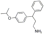 3-(4-异丙氧基苯基)-3-苯基丙烷-1-胺, 672265-12-2, 结构式