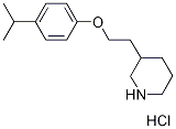 1220016-58-9 3-[2-(4-Isopropylphenoxy)ethyl]piperidinehydrochloride