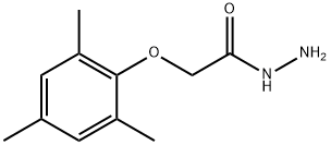 acetic acid, (2,4,6-trimethylphenoxy)-, hydrazide Structure