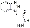 2-(苯并三唑-1-基)乙烷肼, , 结构式
