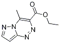 Ethyl 4-methylpyrazolo[5,1-c][1,2,4]triazine-3-carboxylate Struktur
