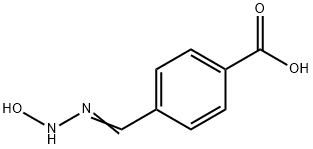 4-[(Z)-氨基(羟基亚氨基)甲基]苯甲酸 结构式