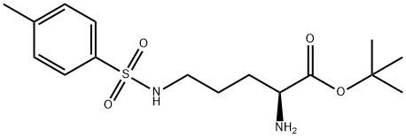 tert-Butyl N~5~-[(4-methylphenyl)sulfonyl]-L-ornithinate Structure