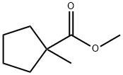 环戊酸,1-甲基-,甲酯 结构式