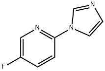5-Fluoro-2-(1H-imidazol-1-yl)pyridine Structure