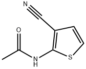 N-(3-Cyanothiophen-2-yl)acetamide Structure
