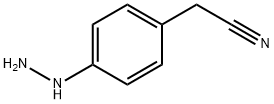 (4-hydrazinophenyl)acetonitrile Structure