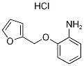 2-(Furan-2-ylmethoxy)-phenylamine hydrochloride Structure
