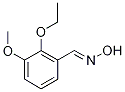 2-Ethoxy-3-methoxybenzaldehyde oxime Structure