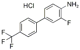 3-Fluoro-4'-(trifluoromethyl)[1,1'-biphenyl]-4-ylamine hydrochloride Structure