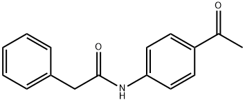N-(4-Acetylphenyl)-2-phenylacetamide Struktur