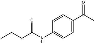 N-(4-Acetylphenyl)butanamide Structure