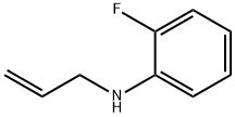 N-Allyl-N-(2-fluorophenyl)amine Struktur