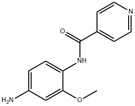 N-(4-氨基-2-甲氧基苯基)异烟酰胺, 552814-15-0, 结构式