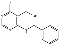 [4-(benzylamino)-6-chloro-5-pyrimidinyl]methanol Structure