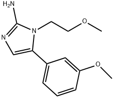 1-(2-methoxyethyl)-5-(3-methoxyphenyl)-1H-imidazol-2-amine price.