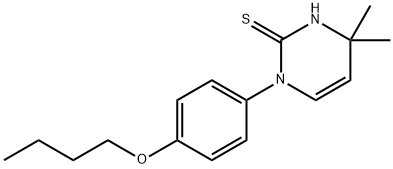 1-(4-butoxyphenyl)-4,4-dimethyl-1,4-dihydropyrimidine-2-thiol Structure