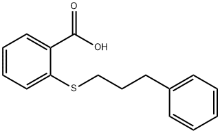 2-[(3-phenylpropyl)thio]benzoic acid|2-(3-苯基丙基硫代)苯甲酸