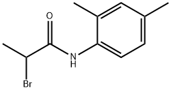 2-bromo-N-(2,4-dimethylphenyl)propanamide Structure