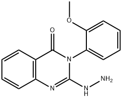 2-hydrazino-3-(2-methoxyphenyl)quinazolin-4(3H)-one Structure