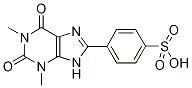 4-(1,3-dimethyl-2,6-dioxo-2,3,6,9-tetrahydro-1H-purin-8-yl)benzenesulfonic acid Structure
