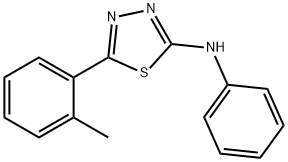 5-(2-methylphenyl)-N-phenyl-1,3,4-thiadiazol-2-amine