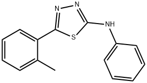 5-(2-methylphenyl)-N-phenyl-1,3,4-thiadiazol-2-amine price.