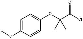 2-(4-methoxyphenoxy)-2-methylpropanoyl chloride|2-(4-甲氧基苯氧基)-2-甲基丙醇基氯化物