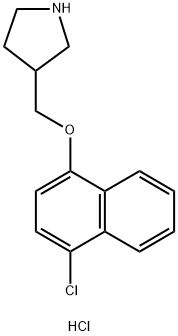 1220037-78-4 4-Chloro-1-naphthyl 3-pyrrolidinylmethyl etherhydrochloride