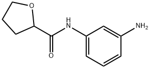 N-(3-アミノフェニル)テトラヒドロ-2-フランカルボキサミド 化学構造式