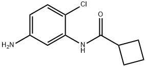 N-(5-Amino-2-chlorophenyl)cyclobutanecarboxamide Structure