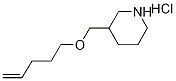 1220036-89-4 3-[(4-Pentenyloxy)methyl]piperidine hydrochloride