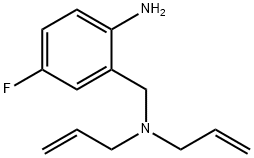 2-[(Diallylamino)methyl]-4-fluoroaniline 结构式