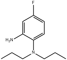 4-Fluoro-N~1~,N~1~-dipropyl-1,2-benzenediamine Structure