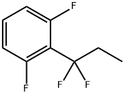 2-(1,1-Difluoropropyl)-1,3-difluorobenzene Structure