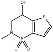 2H-thieno[2,3-e]-1,2-thiazin-4-ol, 3,4-dihydro-2-methyl-|2-甲基-3,4-二氢-2H-噻吩并[2,3-E][1,2]噻嗪-4-醇1,1-二氧化物
