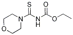 carbamic acid, (4-morpholinylthioxomethyl)-, ethyl ester Structure