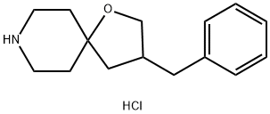 3-Benzyl-1-oxa-8-azaspiro[4.5]decane hydrochloride Structure