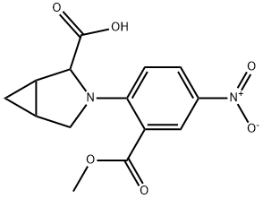 3-[2-(Methoxycarbonyl)-4-nitrophenyl]-3-azabicyclo[3.1.0]hexane-2-carboxylic acid|