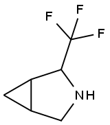 2-(Trifluoromethyl)-3-azabicyclo[3.1.0]hexane Structure