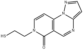 7-(2-Mercaptoethyl)pyrazolo[1,5-a]pyrido-[3,4-e]pyrimidin-6(7H)-one|7-(2-巯基乙基)吡唑并[1,5-A]吡啶并[3,4-E]嘧啶-6(7H)-酮
