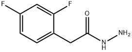 2-(2,4-Difluorophenyl)acetohydrazide Struktur