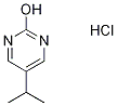 5-异丙基嘧啶-2(1H)-酮(盐酸盐), 1401426-12-7, 结构式